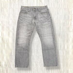 Levi’s 514 Straight Leg Men’s Gray Jeans - Size 34x30